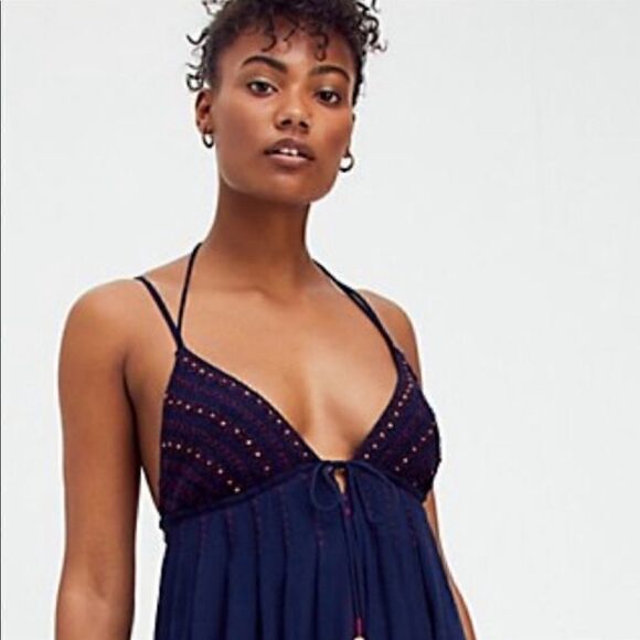 Free People June Bug Maxi Dress Size M - Picture 3 of 7